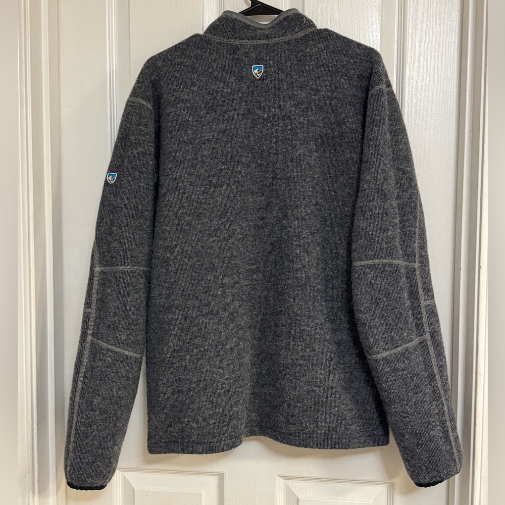 KÜHL Thor™ 1/4 Zip Fleece Pullover Graphite Gray Men’s XL - Picture 5 of 12